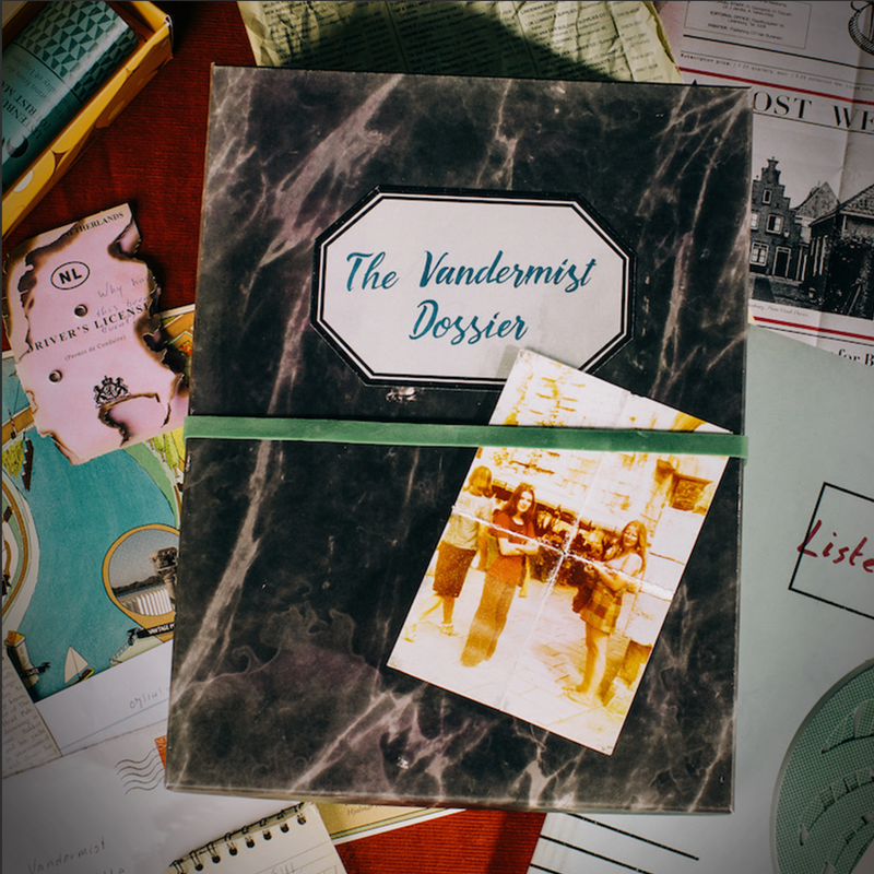 The Vandermist Dossier mystery game box — a home detective experience by Sherlocked